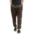 thumbnail image 1 of Ma Croix Mens Sweatpants Jogger with Pockets (X-Large, Brown), 1 of 4