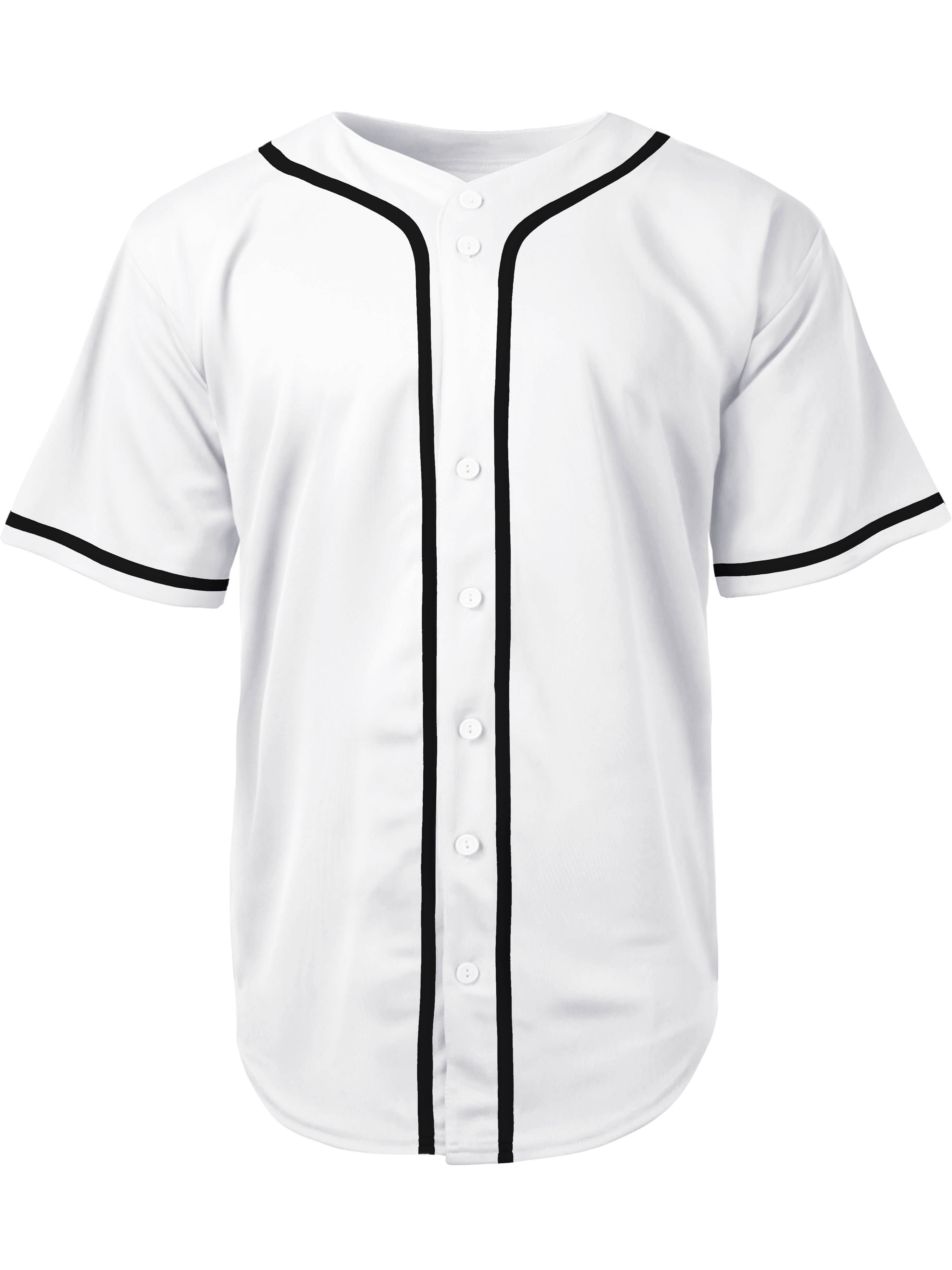 All white baseball jersey on sale