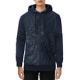 thumbnail image 1 of Ma Croix Mens Triangle Pattern Hoodie Zipper Sweater, 1 of 6