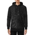 thumbnail image 1 of Ma Croix Mens Triangle Pattern Hoodie Zipper Sweater, 1 of 6