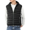 thumbnail image 1 of Ma Croix Mens Ultra Light Puffer Down Hooded Vest Polyester Padded Packable All Season Vest, 1 of 8