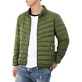 thumbnail image 1 of Ma Croix Mens Ultra Light Puffer Down Jacket Polyester Padded Packable Winter Jacket, 1 of 8