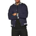 thumbnail image 1 of Ma Croix Mens Varsity Midweight Baseball Bomber Jakcets, up to Size 3XL, 1 of 10