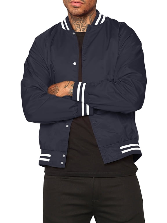Mens Varsity Midweight Baseball Bomber Jakcets, up to Size 3XL
