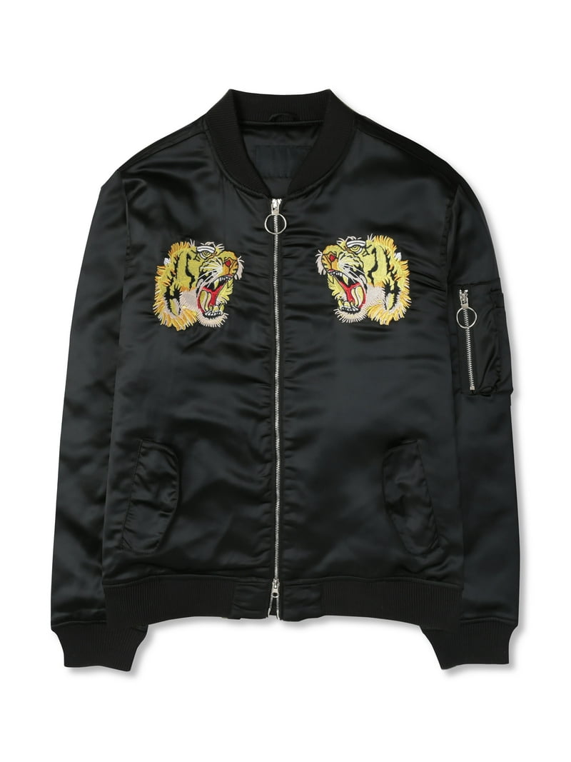 ジャケット・アウター juemi embroidery MA-1 Jordan Jumpman Men's MA-1 Bomber Jacket Size Large DC9654