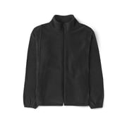 Ma Croix Mens Zip Up Polar Fleece Winter Hunting Camping Quick Dry Split Kangaroo Pocket Jacket