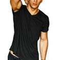 thumbnail image 1 of Ma Croix Tri Blend V-Neck T Shirts Ultra Soft Premium Slim Fit Tee, 1 of 4