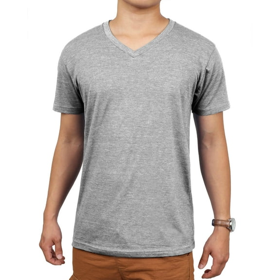 Ma Croix Tri Blend V-Neck T Shirts Ultra Soft Premium Slim Fit Tee