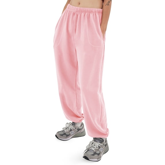 Ma Croix Women Oversized Fit Lounge Jogger Sweatpants with Pocket