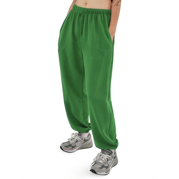 Ma Croix Women Oversized Fit Lounge Jogger Sweatpants with Pocket