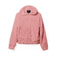 thumbnail image 1 of Ma Croix Women's Casual Faux Fur Hooded Jacket with Zipper Closure, 1 of 6