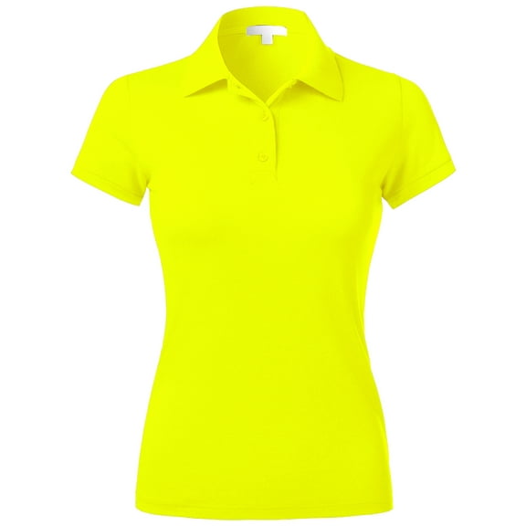 Ma Croix Women's Casual Slim Fit Polo Shirts