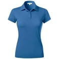 thumbnail image 1 of Ma Croix Women's Casual Slim Fit Polo Shirts, 1 of 4