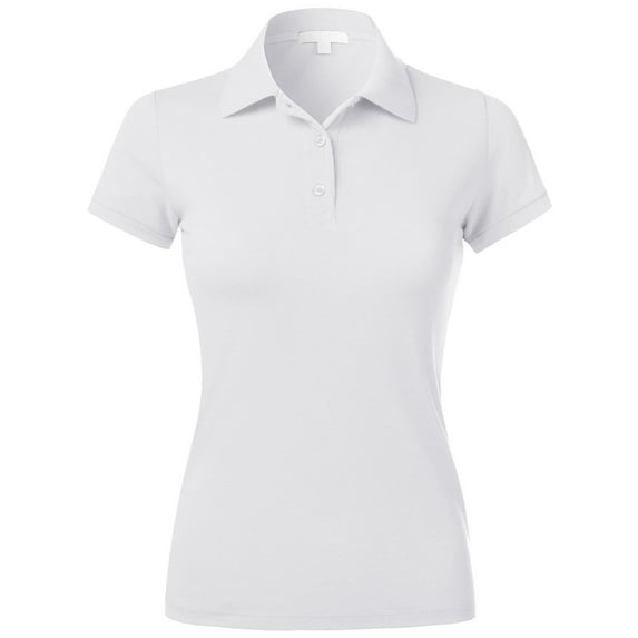 Ma Croix Women's Casual Slim Fit Polo Shirts