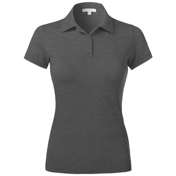 Ma Croix Women's Casual Slim Fit Polo Shirts
