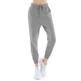 thumbnail image 1 of Ma Croix Women's French Terry Lightweight Sweatpants with Pockets, 1 of 6