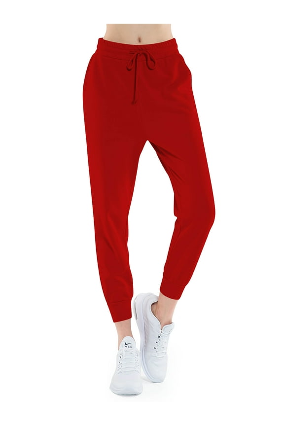 Women's French Terry Lightweight Sweatpants with Pockets