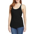 thumbnail image 1 of Ma Croix Women's Racer Back Sleeveless Tee Shirts with Contrast Binding Slassic Workour Tank Top, 1 of 3