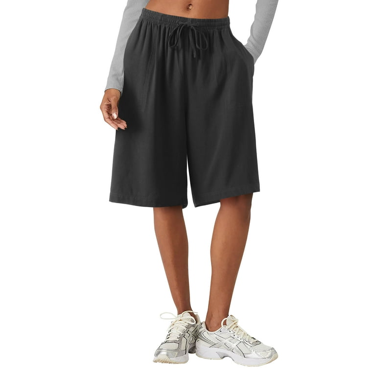 Adidas womens knee length shorts best sale