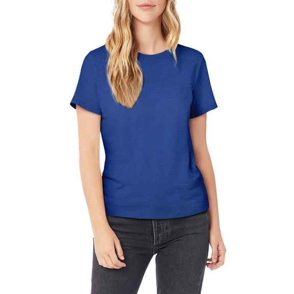 Ma Croix Womens Casual Basic Crew Neck T-Shirts