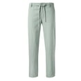 thumbnail image 1 of Ma Croix Womens Casual Classic-Fit Beach Trousers Linen Pants, 1 of 5