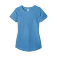 thumbnail image 1 of Ma Croix Womens Casual Curved Hem Sport Workout Moisture Wicking Lounge Tee Shirt, 1 of 3