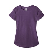 Ma Croix Womens Casual Curved Hem Sport Workout Moisture Wicking Lounge Tee Shirt