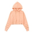 thumbnail image 1 of Ma Croix Womens Cropped Hoodie Casual Pullover Sweatshirt, 1 of 7