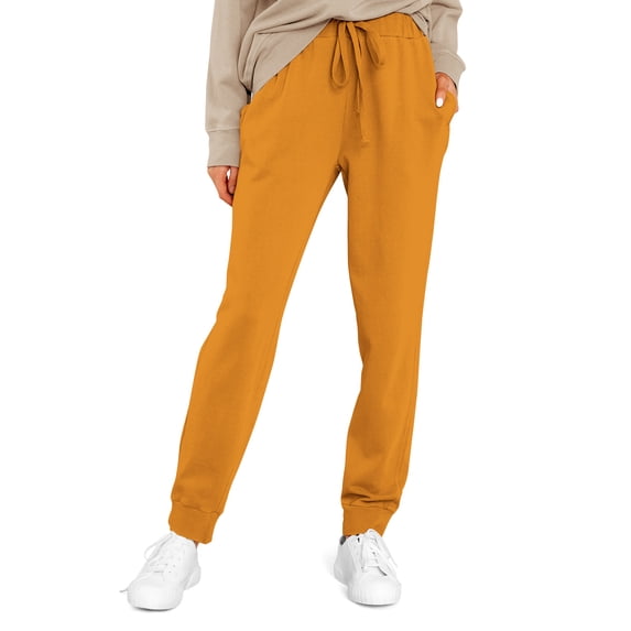 Ma Croix Womens Jogger Pants Lightweight French Terry Sweatpants with Pockets