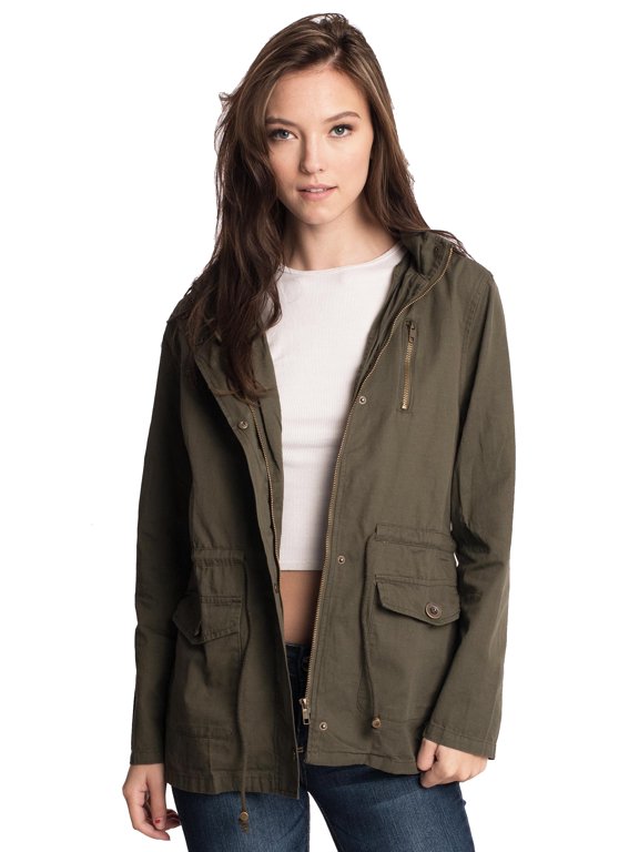 Womens Lightweight Anorak Jackets Slim Fit Activewear