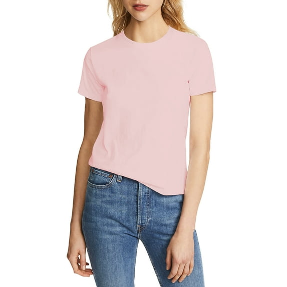 Ma Croix Womens Lightweight Casual Round Neck Collar Comfortable Short Sleeve T Shirt