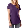 thumbnail image 1 of Ma Croix Womens Lightweight Comfort Active Round Hem Short Sleeve T Shirt, 1 of 6