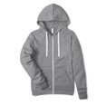 thumbnail image 1 of Ma Croix Womens Lightweight Tri Blended Zipper Brushed Hooded Sweatshirt, 1 of 3