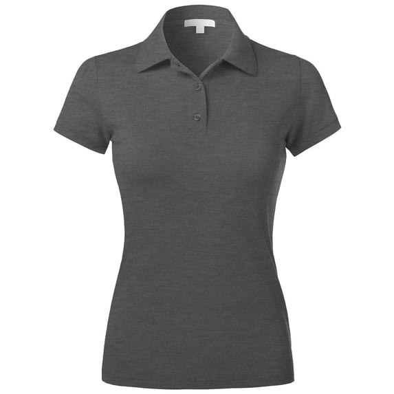 Ma Croix Womens Polo Shirt Short Sleeve Slim Fit Uniform Workwear Activewear Sportswear