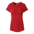 thumbnail image 1 of Ma Croix Womens Premium Classic Short Sleeve Athletic Rounded Hemline T Shirt, 1 of 6