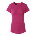thumbnail image 1 of Ma Croix Womens Premium Classic Short Sleeve Athletic Rounded Hemline T Shirt, 1 of 6