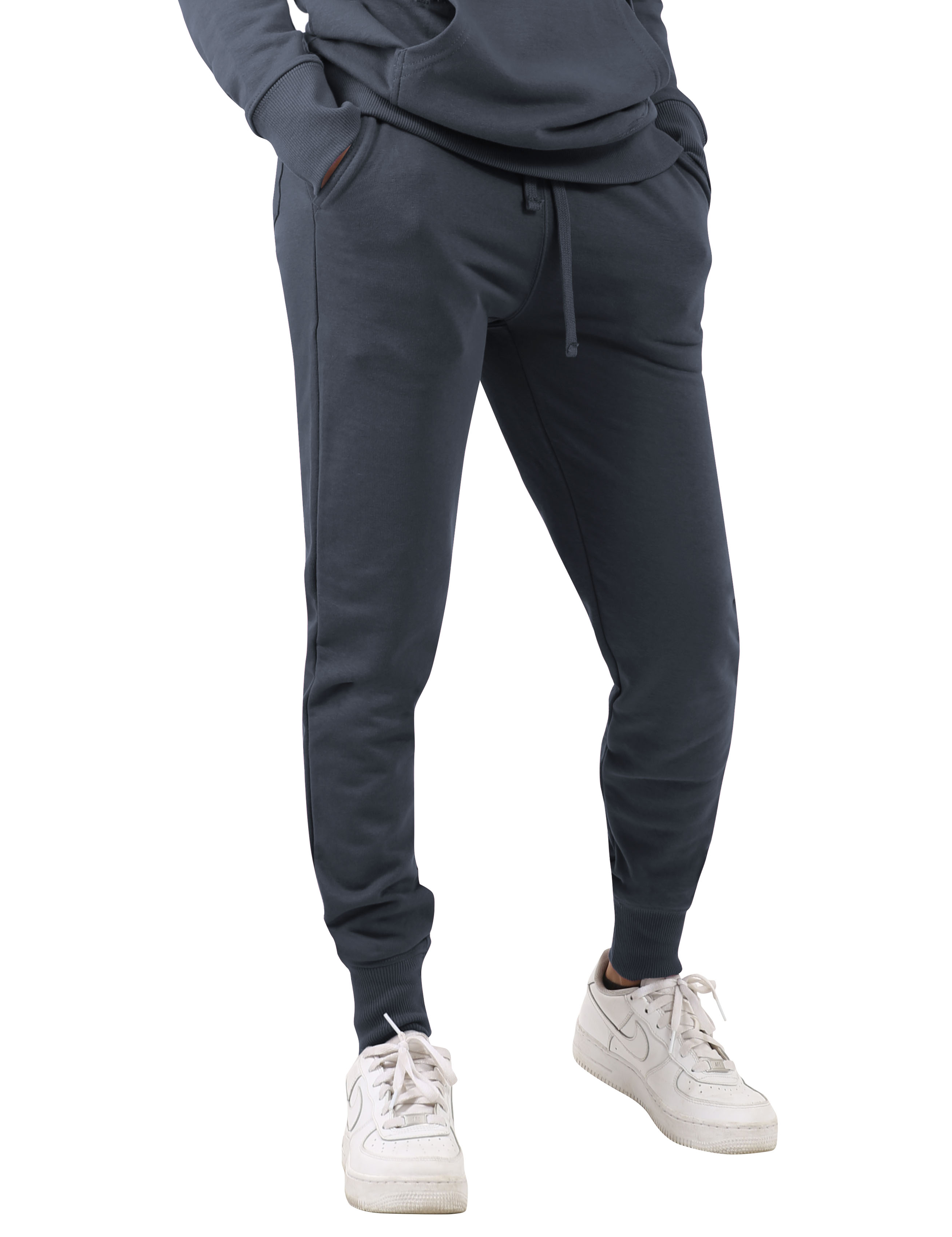 Ma Croix Womens Premium French Terry Joggers Wrinkle Resistant Sweatpants - image 1 of 6