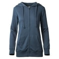 thumbnail image 1 of Ma Croix Womens Premium French Terry Zip Up Hoodie Cotton Face Hooded Sweatshirts, 1 of 4