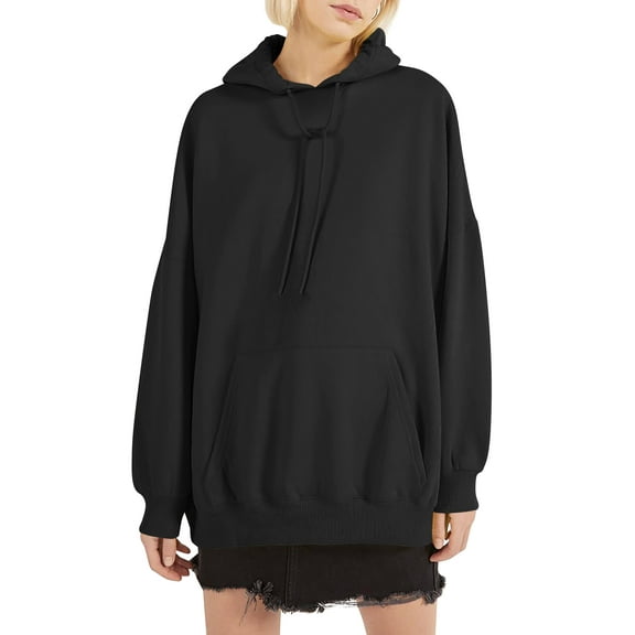 Ma Croix Womens Premium Soft Fleece Hoodie Cotton Face Oversized Hooded Sweatshirt Lycra Ribbing