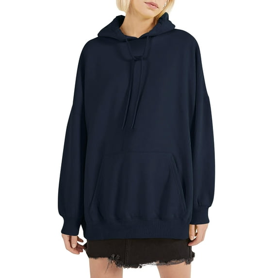 Ma Croix Womens Premium Soft Fleece Hoodie Cotton Face Oversized Hooded Sweatshirt Lycra Ribbing