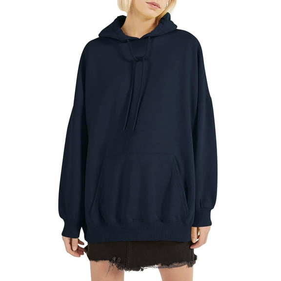 Ma Croix Womens Premium Soft Fleece Hoodie Cotton Face Oversized Hooded Sweatshirt Lycra Ribbing