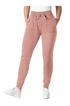 Womens Premium Soft Fleece Sweatpants Yoga Joggers with Ribbed Cuffs