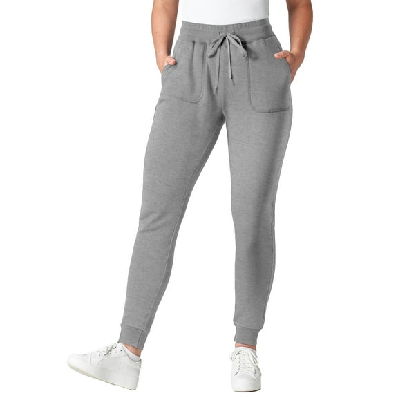 Ma Croix Womens Premium Soft Fleece Sweatpants Yoga Joggers with Ribbed Cuffs