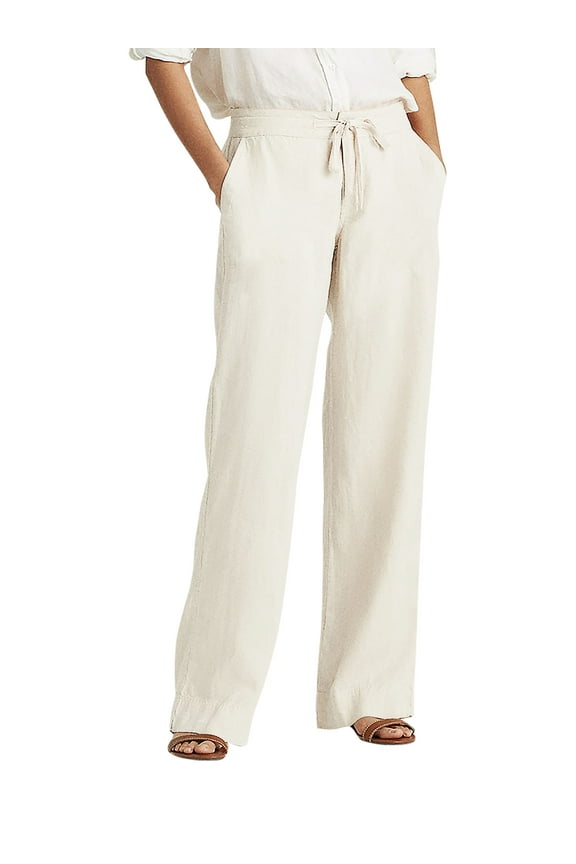 Womens Premium Soft Linen Pants Relaxed Fit Comfort Wear for Daily Styling