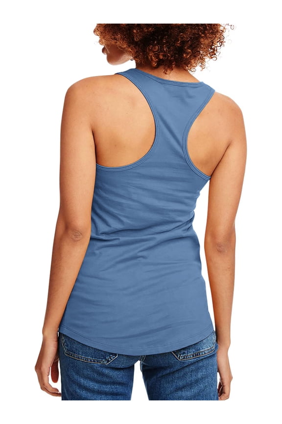 Womens RACERBACK TANK TOP Soft Casual Sleeveless Tank Top