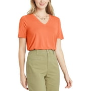 Ma Croix Womens Summer Cotton Soft V-Neck T-Shirts Gym Workout Home Training
