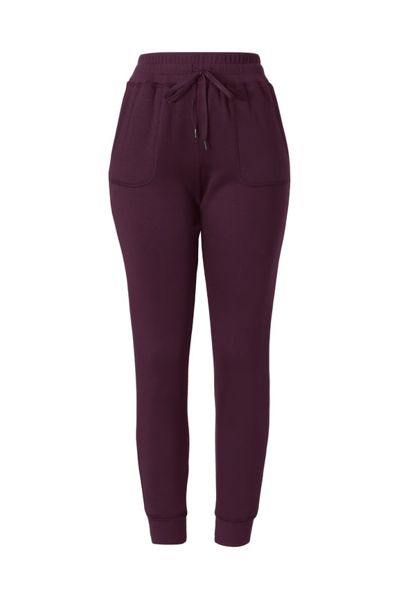 Womens Sweatpants Skinny Fit Jogger Pants with Pockets