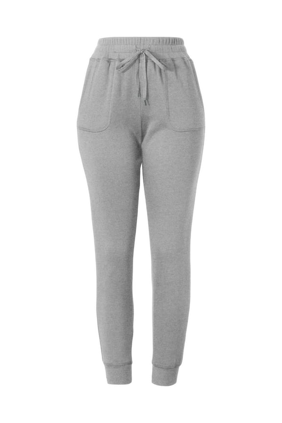 Womens Sweatpants Skinny Fit Jogger Pants with Pockets