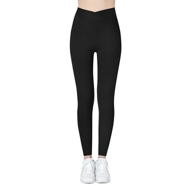 Ma Croix Womens V Cut Waist Compression Work Out Squat Proof Yoga Fitness Leggings