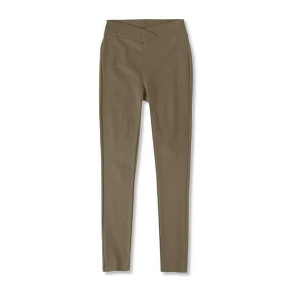 Ma Croix Womens Womens Compression V Shape Waistband Exercise Stretch Gym Leggings